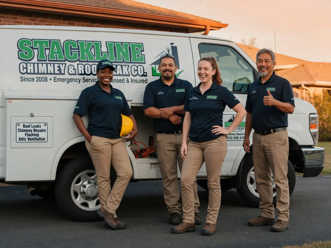 Chimney flashing repair company in Beverly, WV